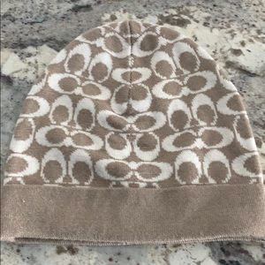 Coach beanie hat